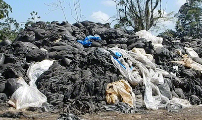 Waste Plastic Mound